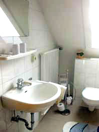 Douche/WC vakantieappartement