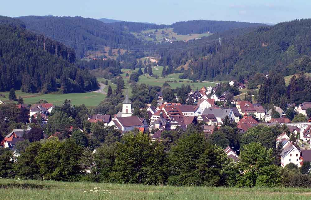 Lenzkirch im het Zwarte Woud