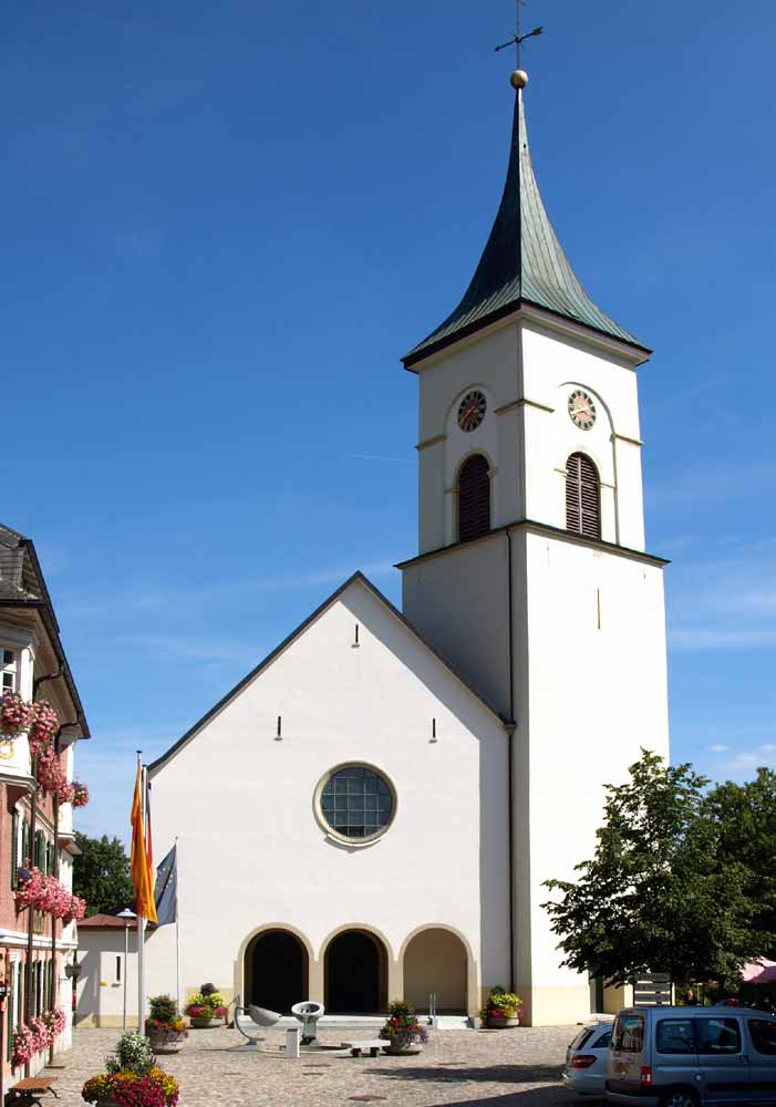Kerkplein Lenzkirch
