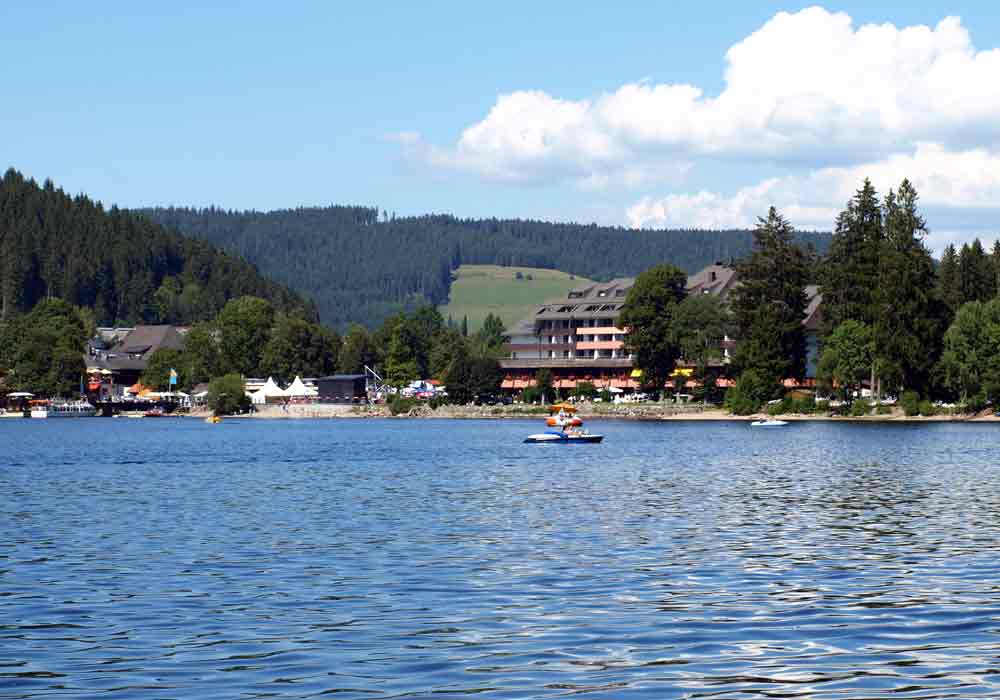 Esplanade of Titisee