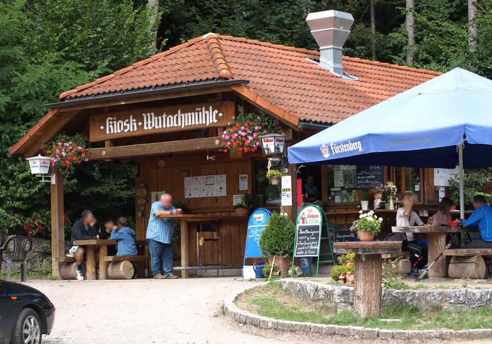 Chiosco presso il Wutachmühle