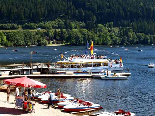 Schiffsfahrt auf dem Titisee